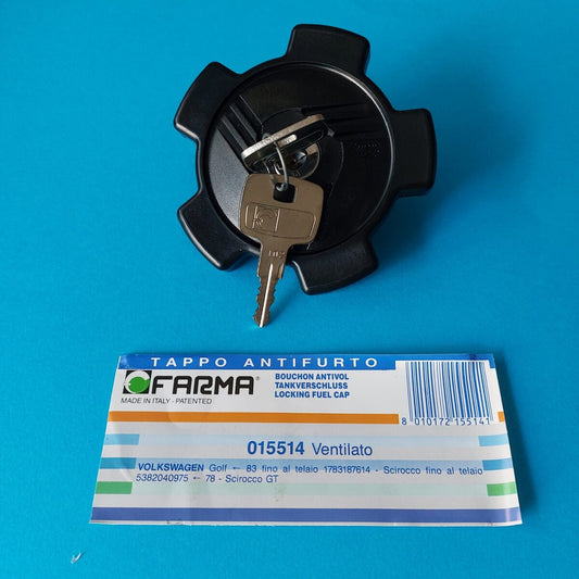Tappo serbatoio antifurto FARMA 015514 per Volkswagen Golf e Scirocco