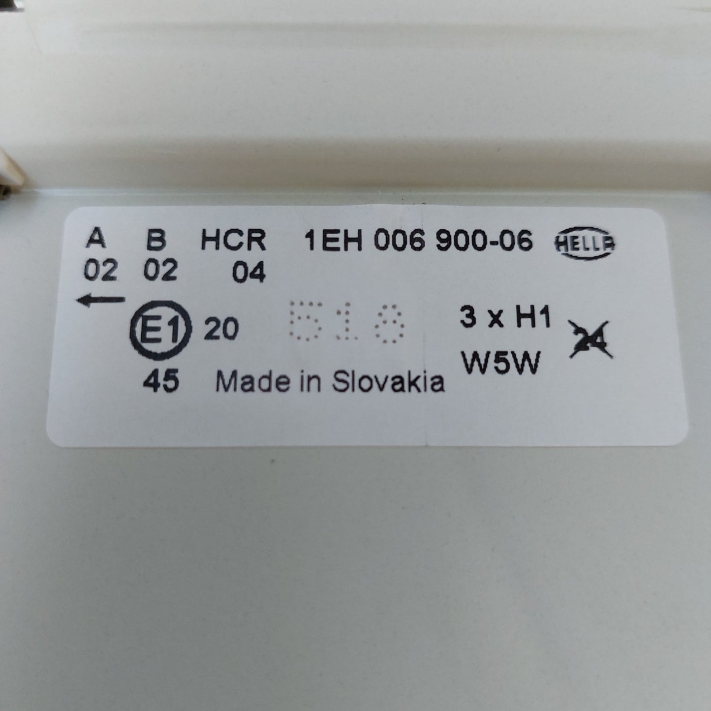 1EH 006 900-06 — Faro destro Hella per Mercedes-Benz Sprinter — NOS