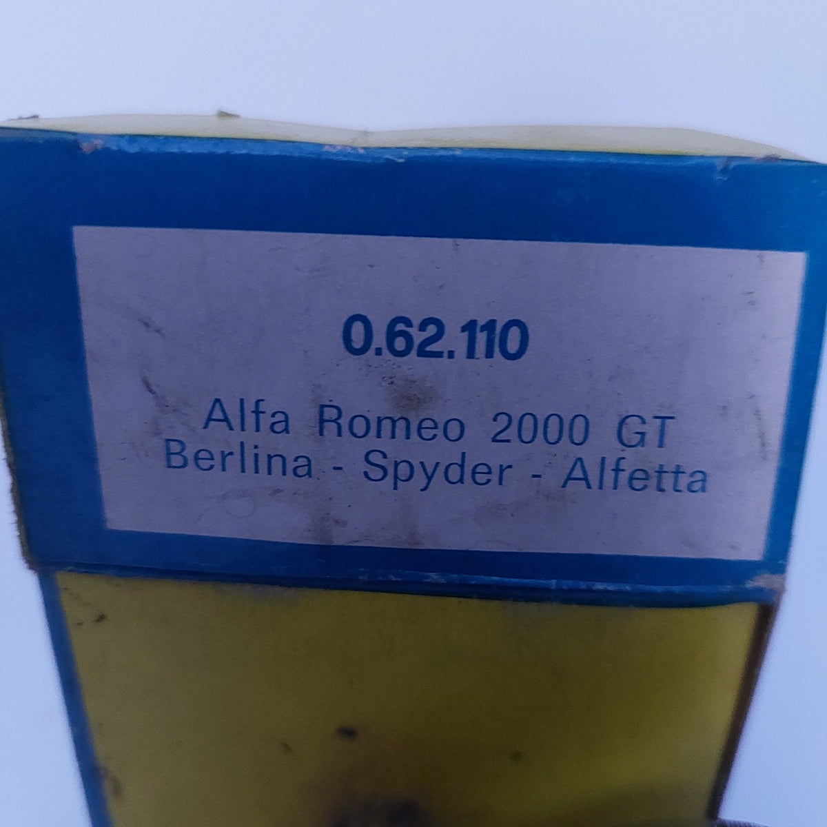 Tappo serbatoio Alfa Romeo 2000 GT Alfetta 0.62.110 NOS con chiavi