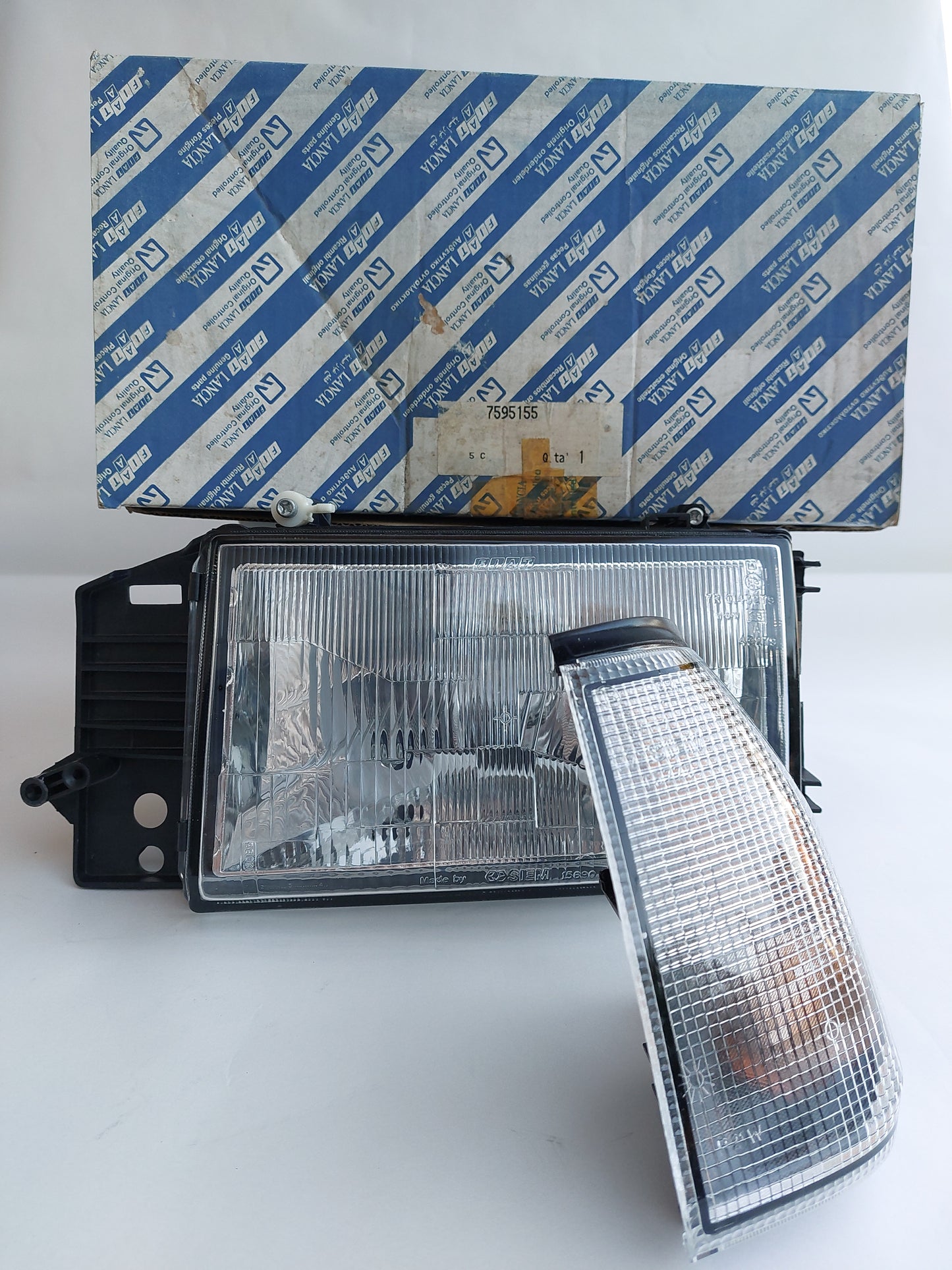 7595155 Faro anteriore sinistro Fiat Tipo SIEM originale NOS con freccia